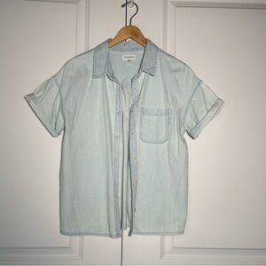 Thread & Supply Light Blue Casual Button Down Shirt